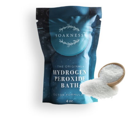 The First  All-In-One Hydrogen Peroxide Bath Treatment